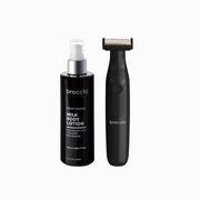 Body Groom & Lotion Set: Milk Body Lotion and body trimmer