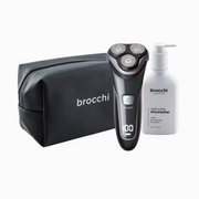 Smooth Edge Shave Kit: SmoothEdge razor, Shave Lotion and toiletry bag