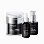 Hyaluronic Skincare Trio: Face Cream, Face Serum and Eye Cream