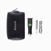 Travel Grooming Kit: toiletry bag, TravelTrim, nail file and clipper