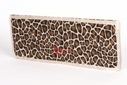 Heat-Resistant Styling Mat & Tool Pouch | Giraffe Print