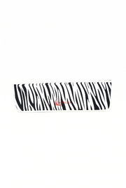 Heat-Resistant Styling Mat & Tool Pouch | Zebra Print