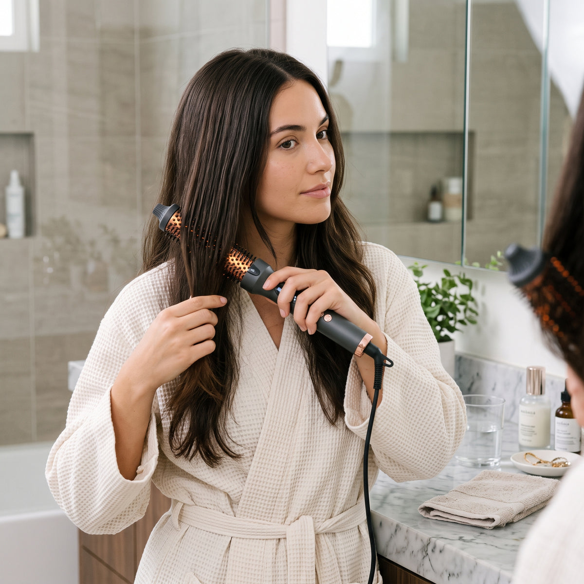 Temp Control Extra-Long 1.5" Ionic Styling Brush