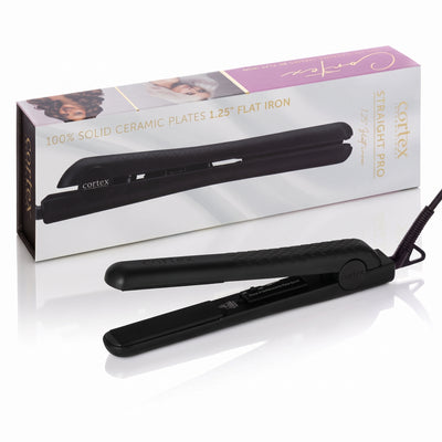 1.25" Solid Ceramic Ionic & Far-Infrared Technology Flat Iron
