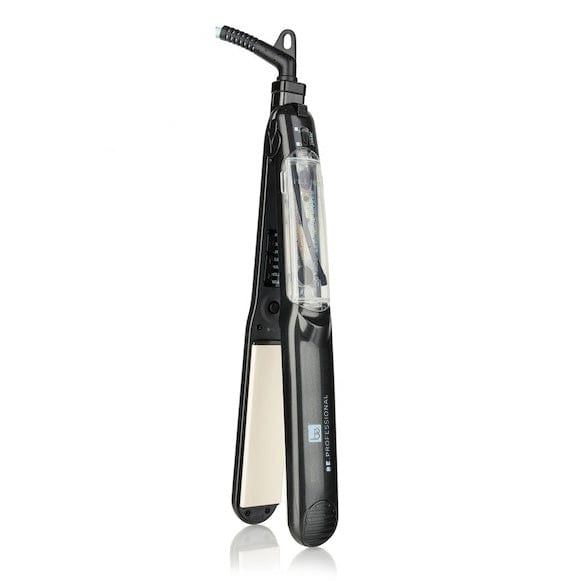 Be.Professional Black 1.25" Repairing Argan Oil Vapor Iron with Thermolon Technology