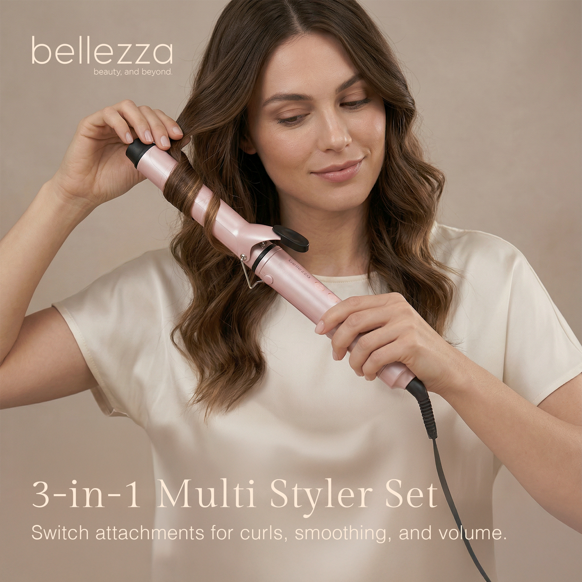 3in1 Multi Styler Set with Digital Display
