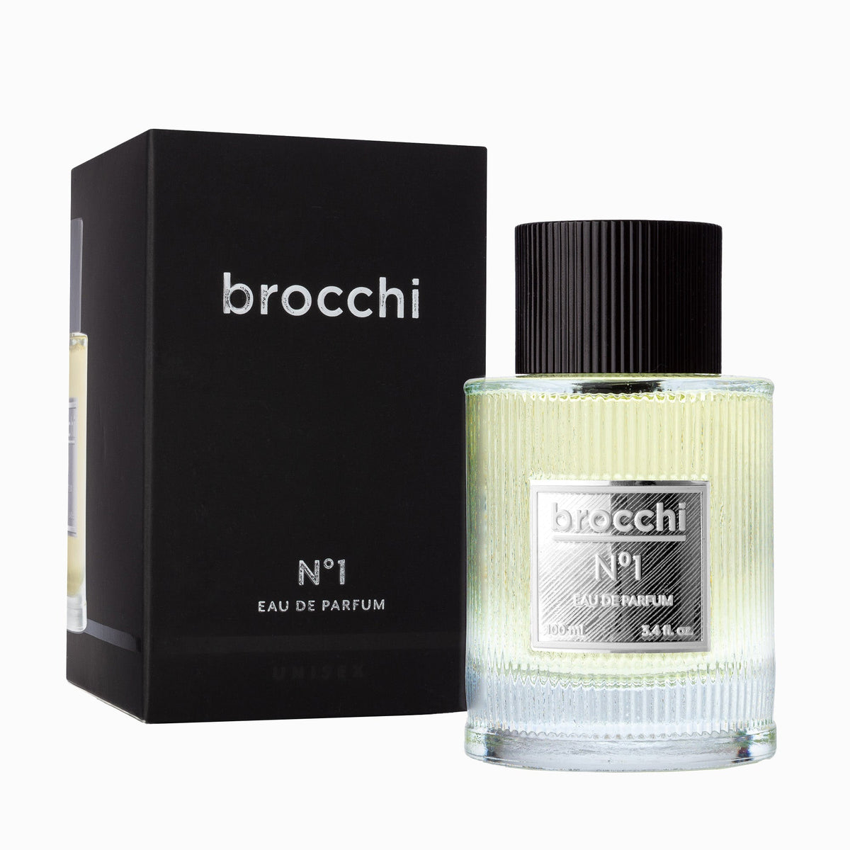 Nº1 Eau de Parfum bottle with its black box