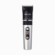 Clipper Pro digital face and body trimmer, front view with length dial and display