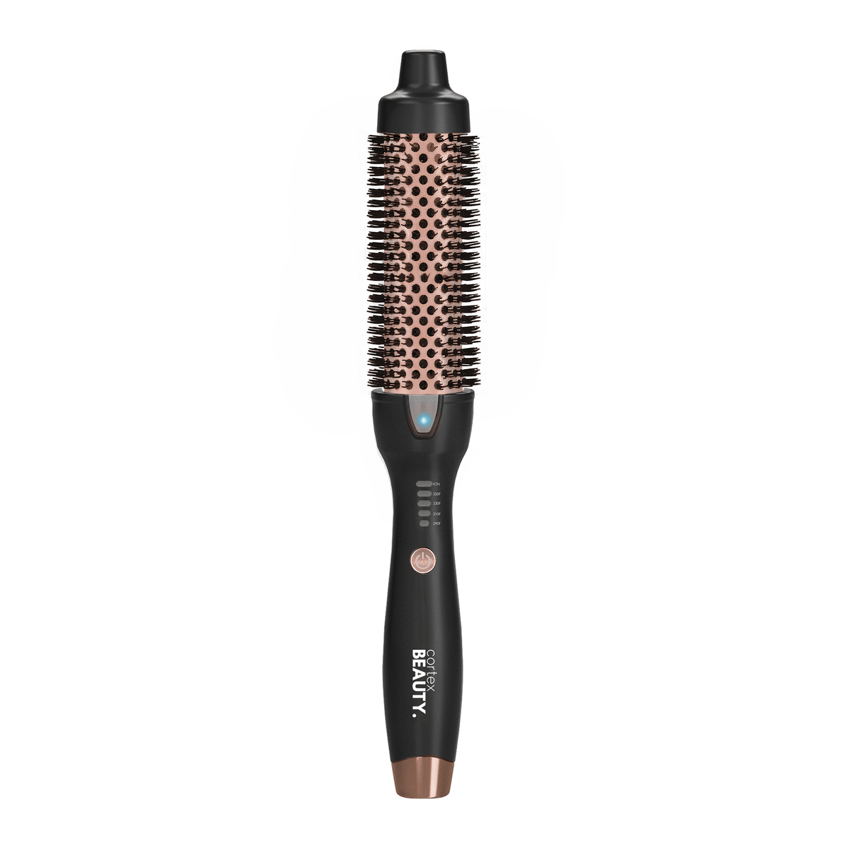 Cortex Beauty Black Rosegold 1.5" Ionic Temperature Control Styling Brush