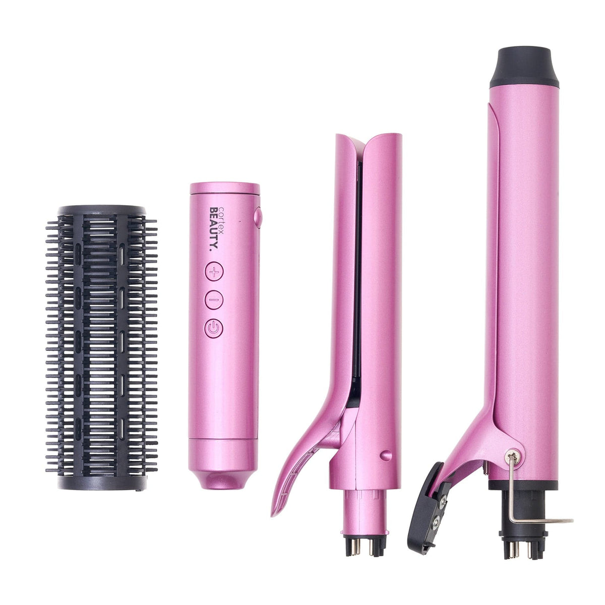 Cortex Beauty Blush Pink 3in1 Multi Styler Set with Digital Display