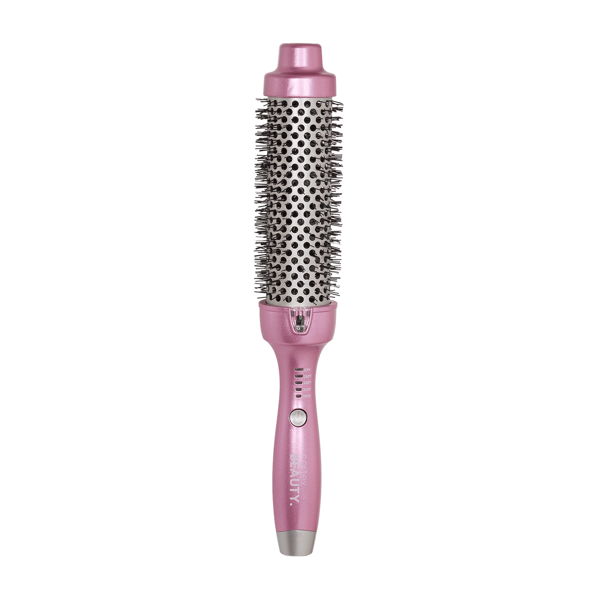 Cortex Beauty Blush Pink Temp Control Extra-Long 1.5” Ionic Styling Brush