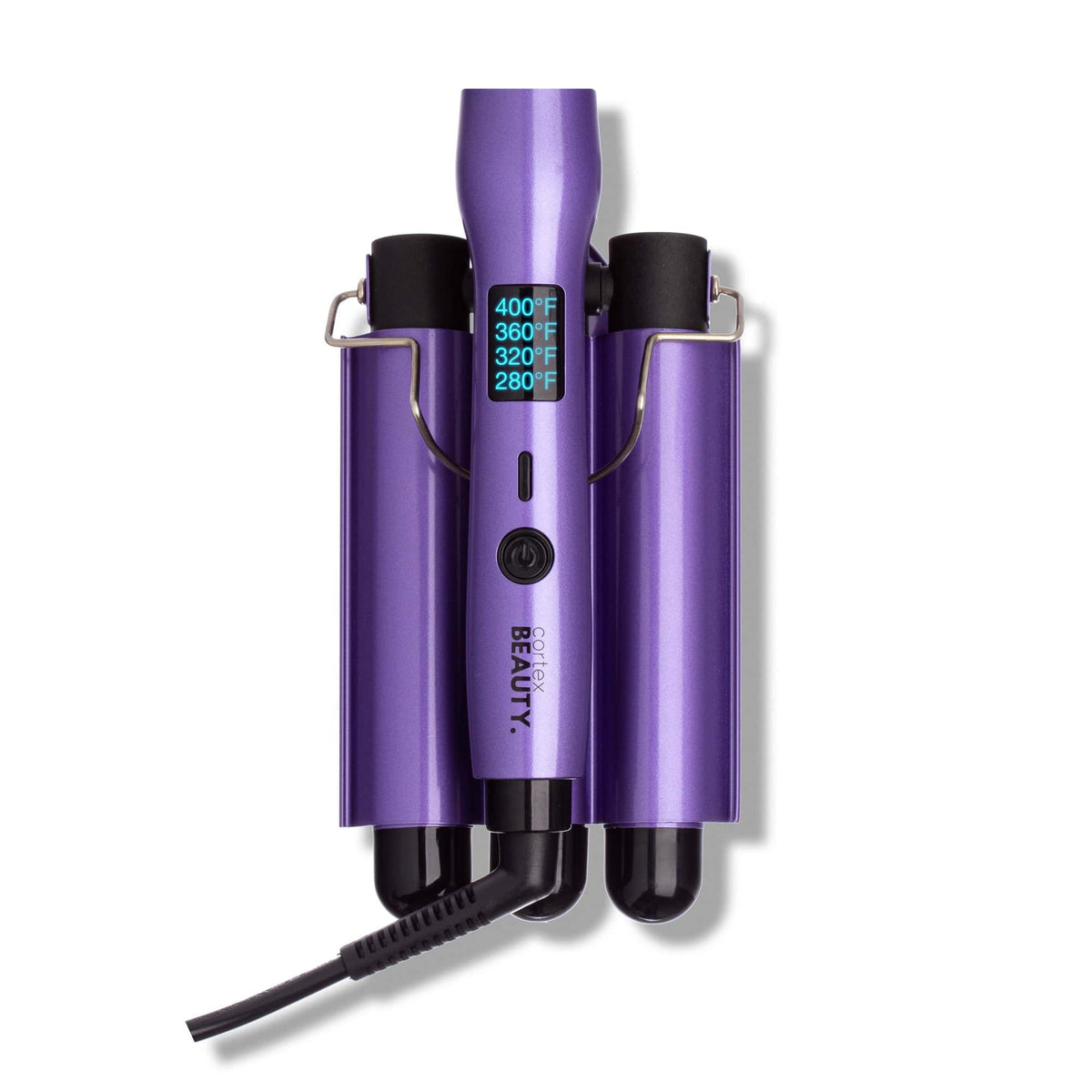Cortex Beauty Cortex Beauty: Digital and Foldable 1" Three Barrel Waver