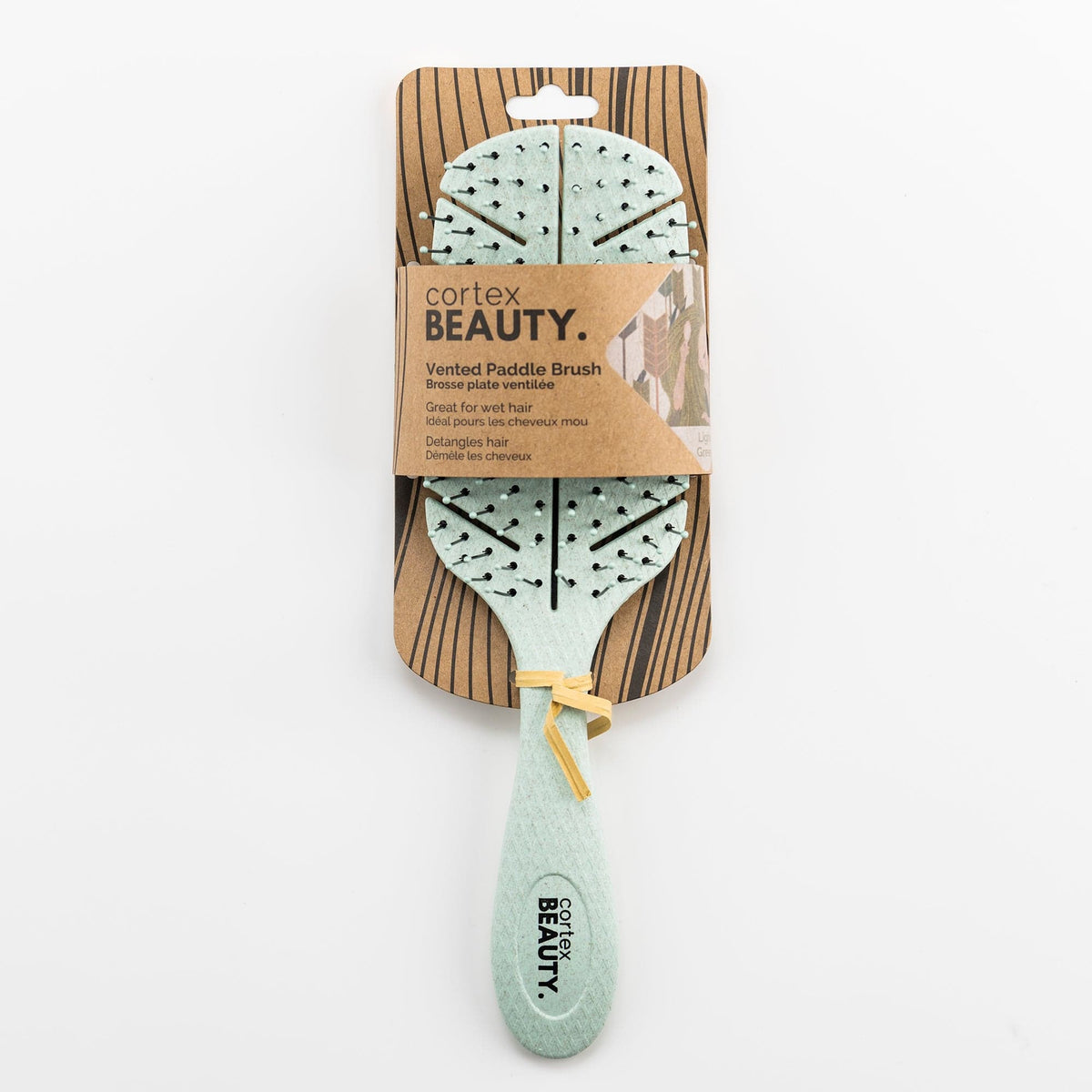 Cortex Beauty Eco-Friendly Detangle Brush  - Detangle Your Hair While Massaging Your Scalp