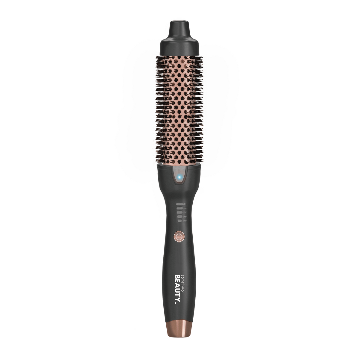 Cortex Beauty Gray Rose gold 1.5" Ionic Temperature Control Styling Brush