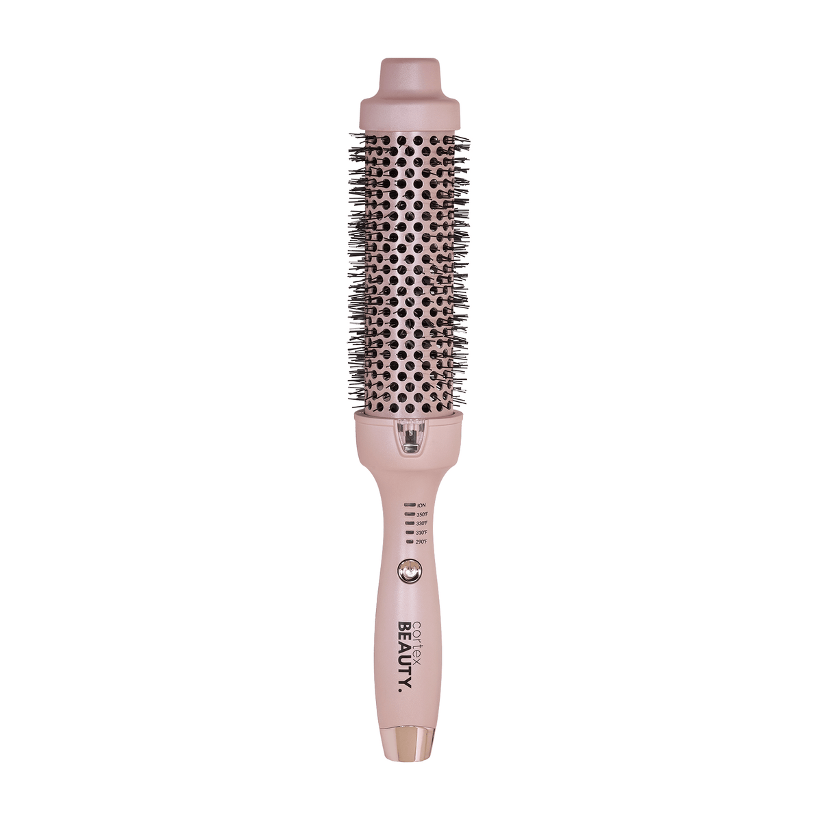 Cortex Beauty Pink V Temp Control Extra-Long 1.5” Ionic Styling Brush