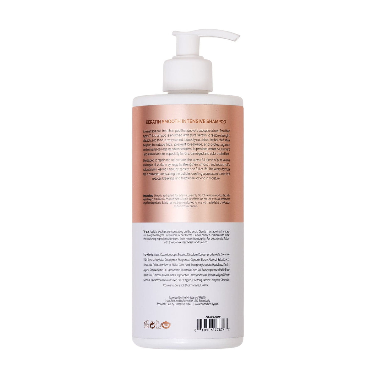 Cortex Beauty Pure Keratine Intensive Shampoo
