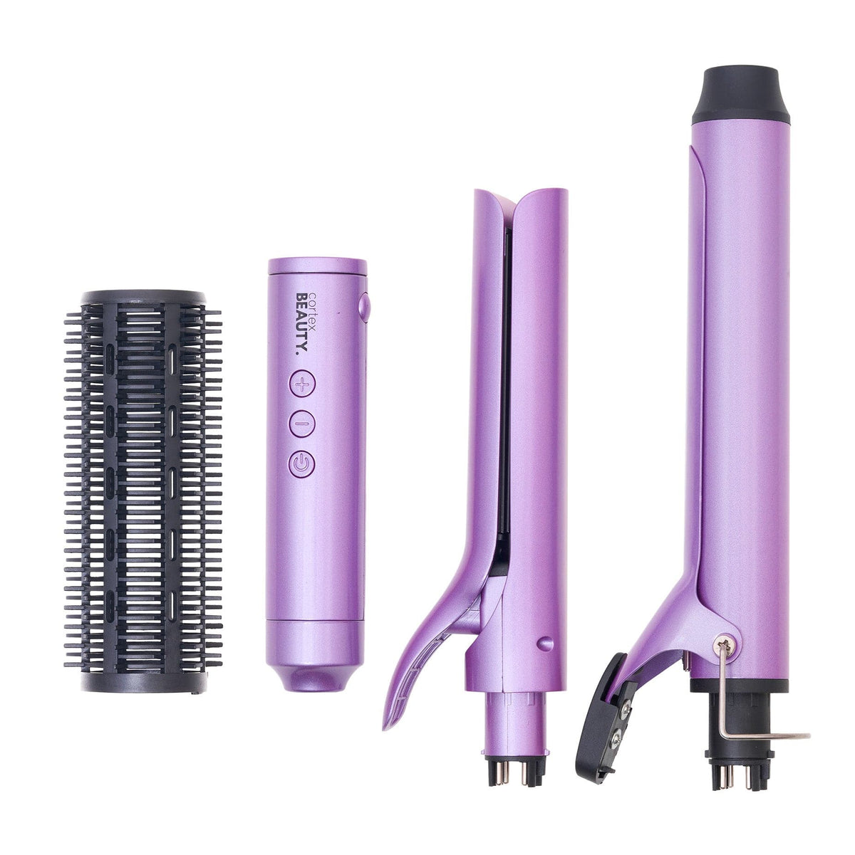 Cortex Beauty Purple 3in1 Multi Styler Set with Digital Display