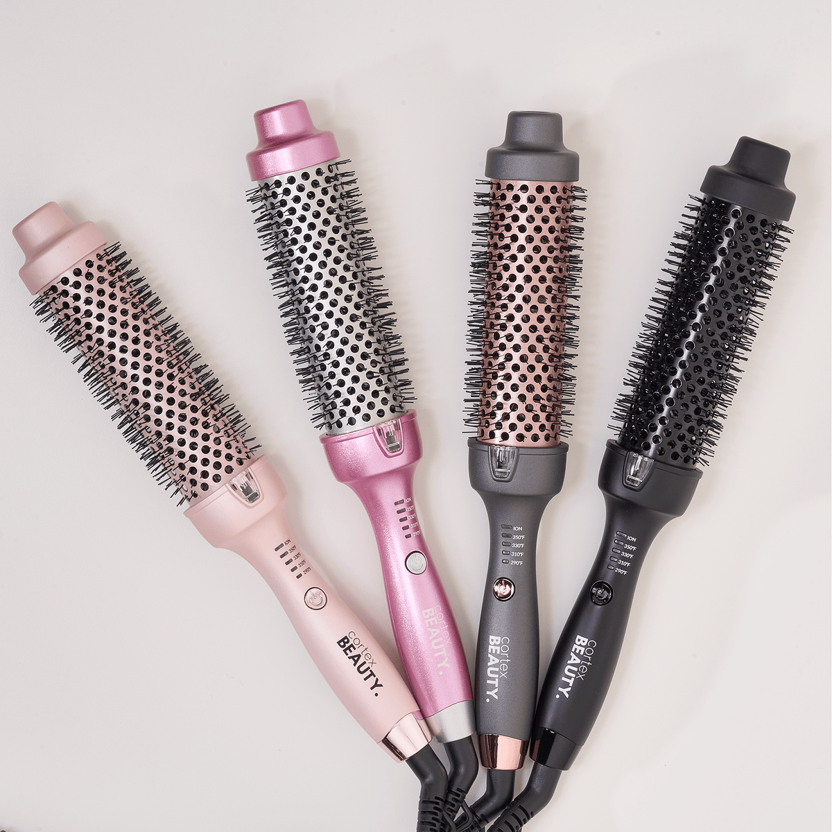 Cortex Beauty Temp Control Extra-Long 1.5” Ionic Styling Brush