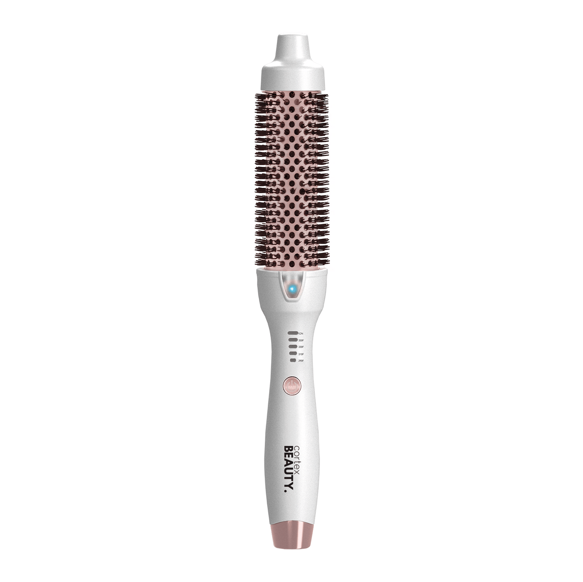 Cortex Beauty White 1.5" Ionic Temperature Control Styling Brush