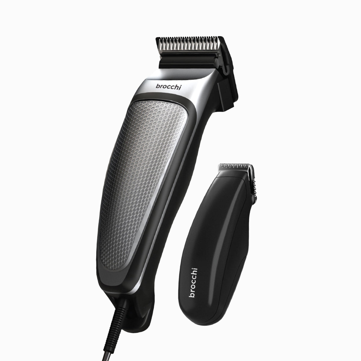 Groom PRO hair clipper and trimmer, angled view