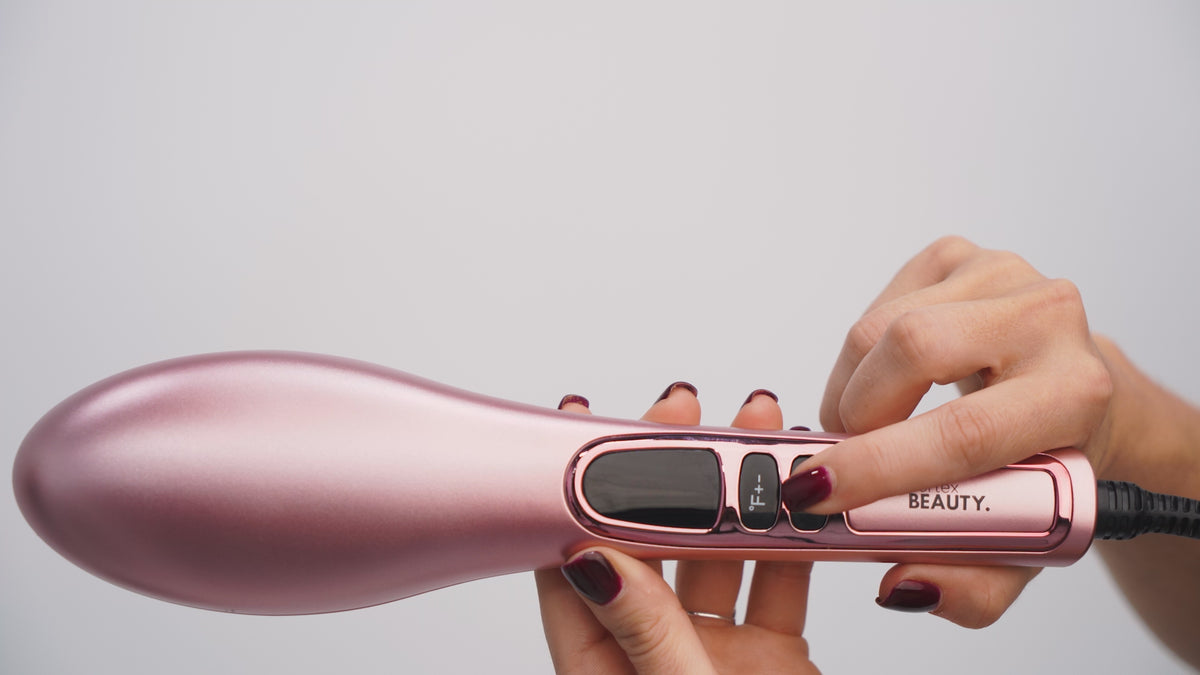 Load video: Digital Hot Straightening Brush