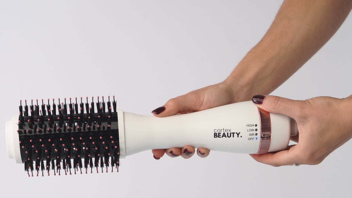 Load video: Volumizing Blowout Brush | 2" Professional Hot Brush